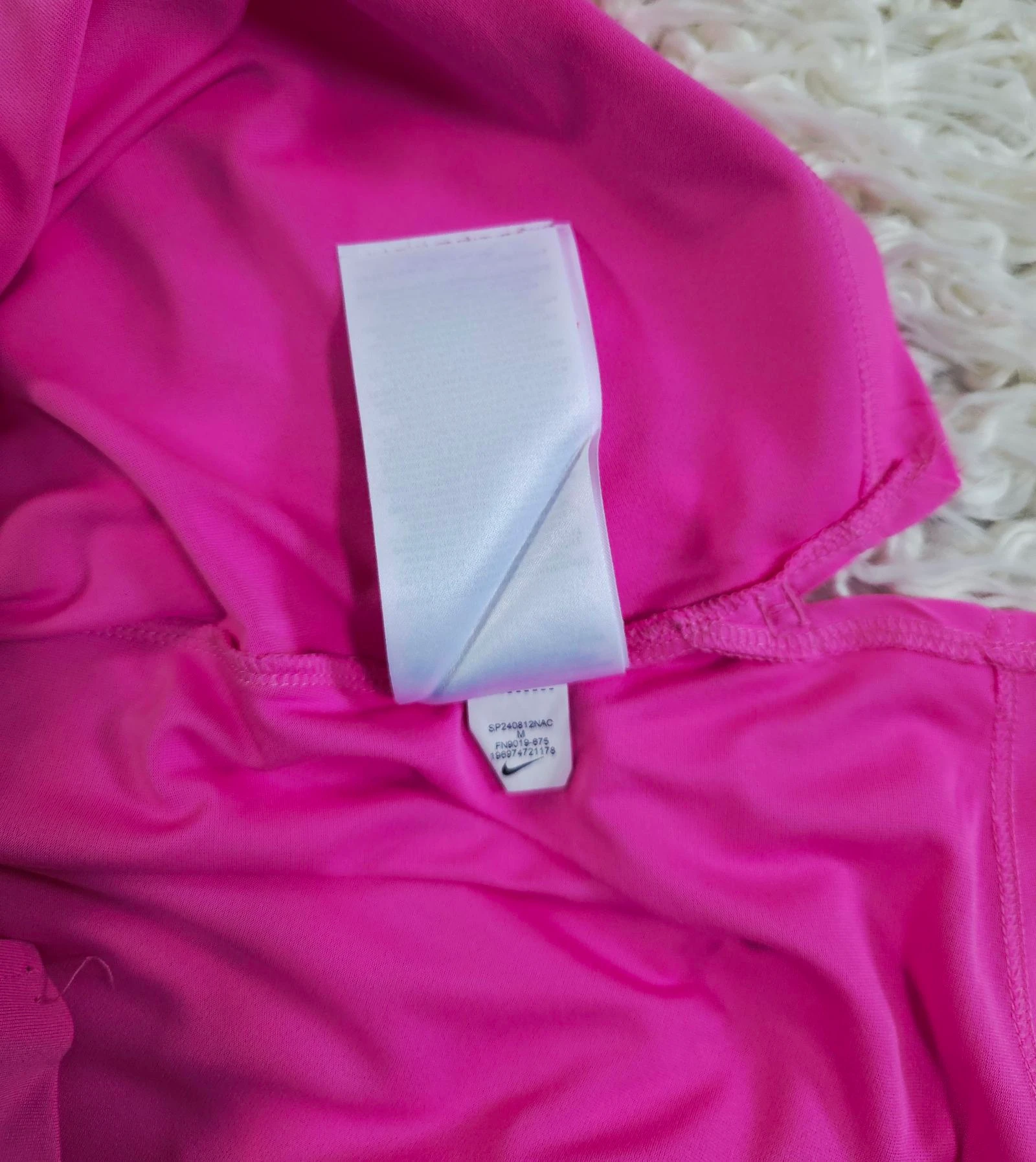 T-shirt Nike Dri-FIT rosa fúcsia tamanho M 12 anos 👒 – photo 10